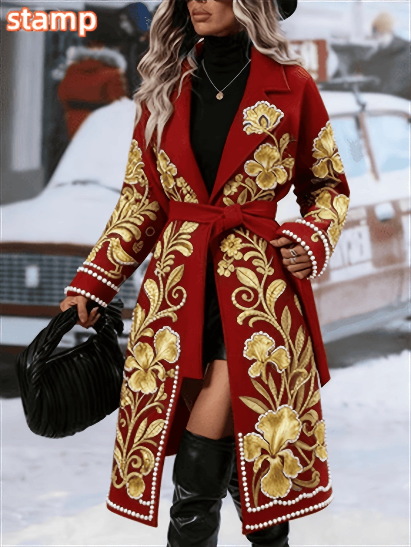 Fashionable Casual Long Coat