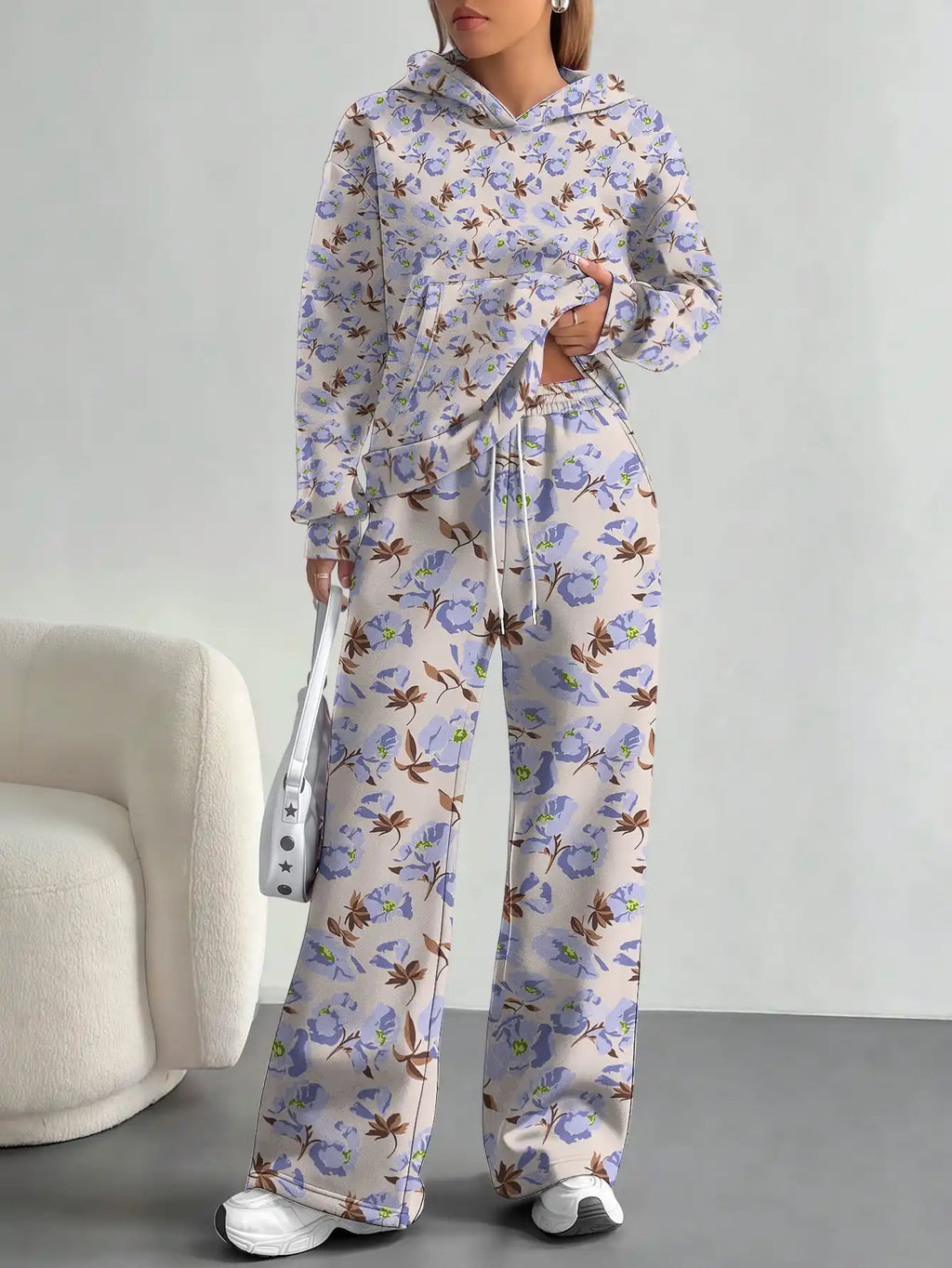 floral pattern new hot style autumn and winter new fashion casual suits