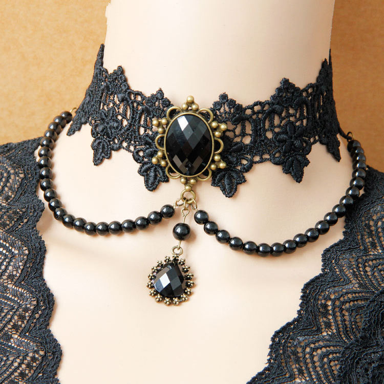 Lace Collar Necklace Jewelry