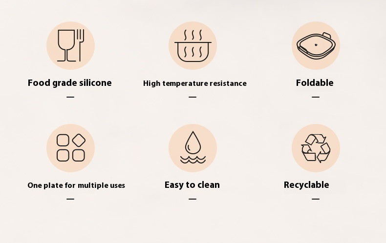 Microwave Oven Baking Silicone Baking Tray