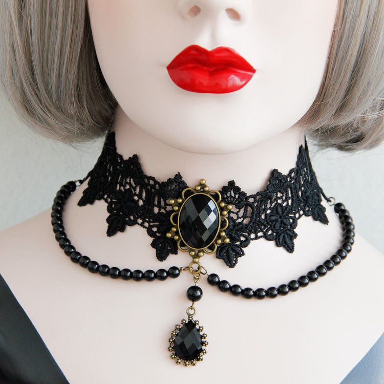 Lace Collar Necklace Jewelry
