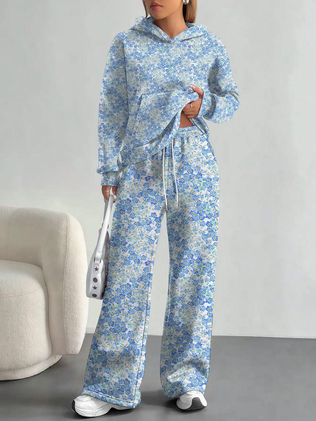 floral pattern new hot style autumn and winter new fashion casual suits