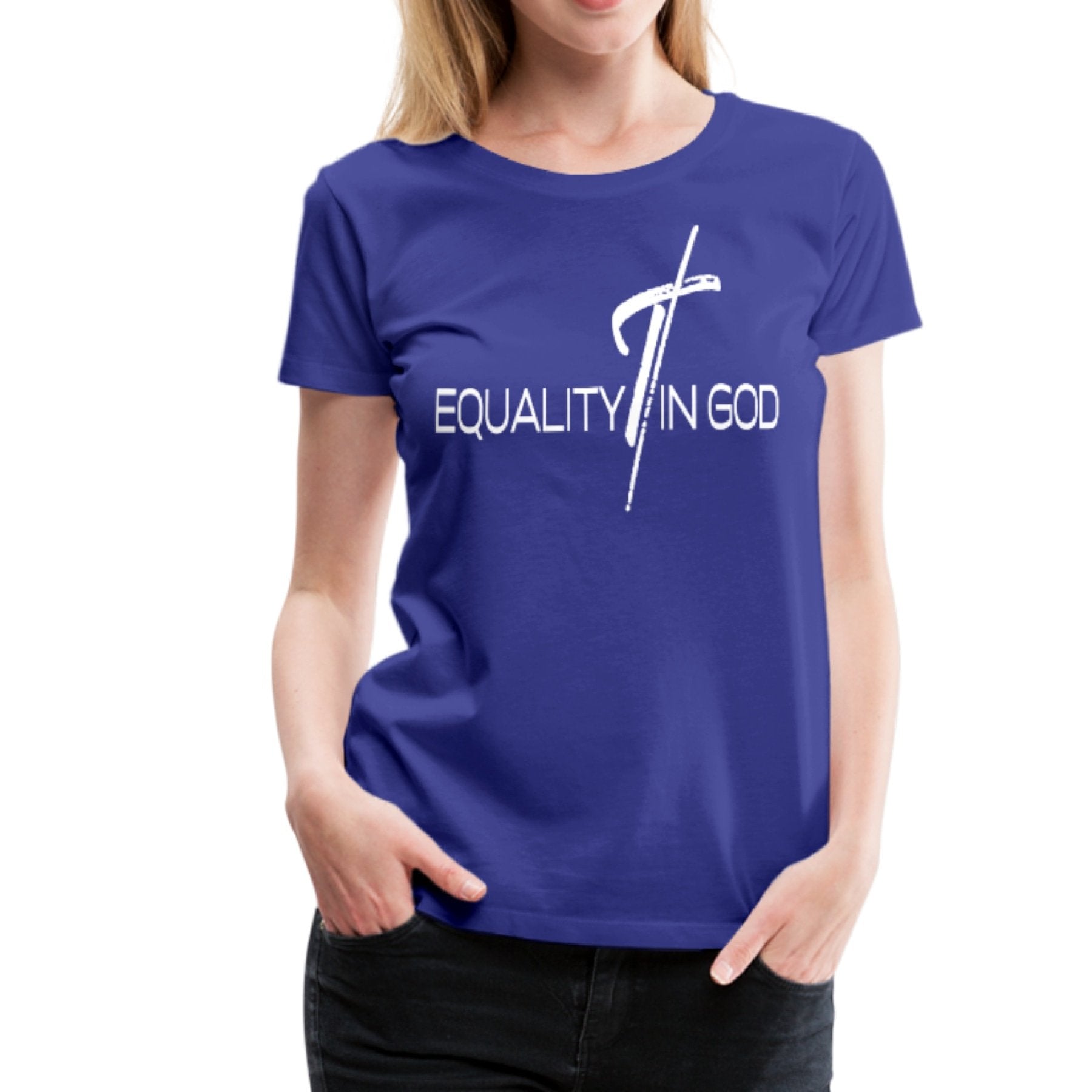 Womens T-shirt - Equality in God Graphic Tee