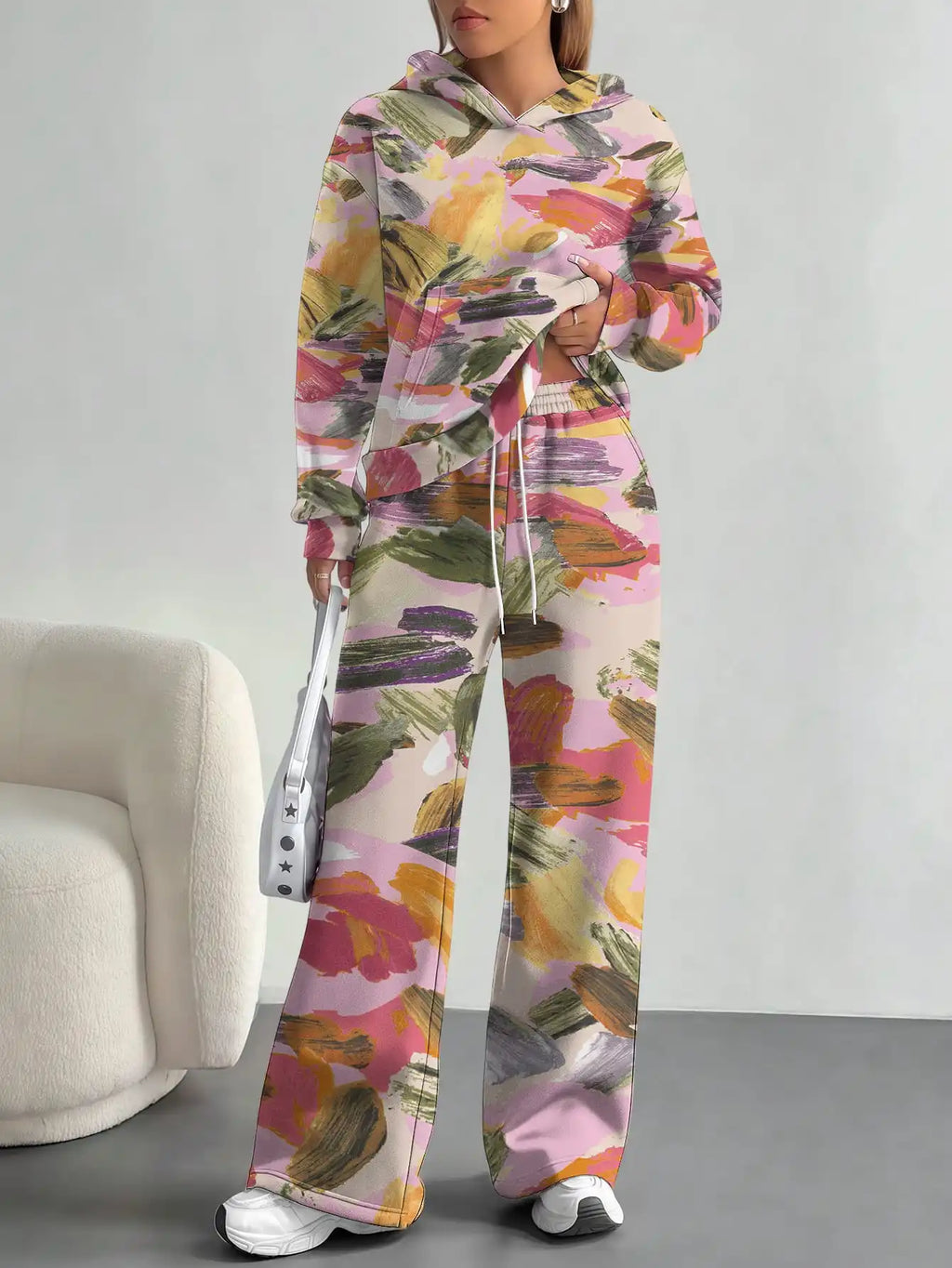 floral pattern new hot style autumn and winter new fashion casual suits