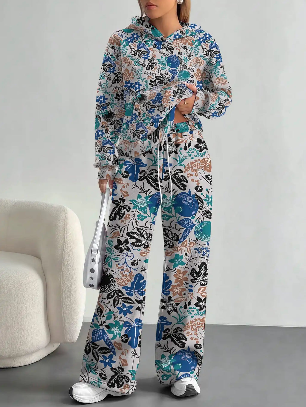 floral pattern new hot style autumn and winter new fashion casual suits