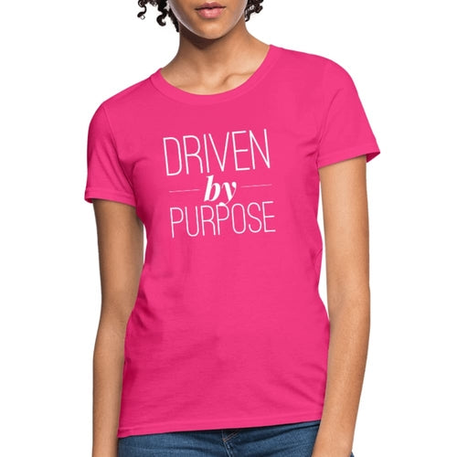 Womens Graphic Tee - Driven by Purpose Print