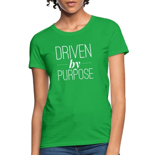 Womens Graphic Tee - Driven by Purpose Print