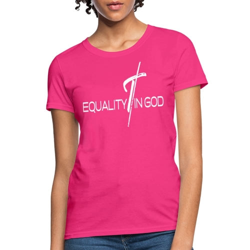 Womens T-shirt - Equality in God Graphic Tee