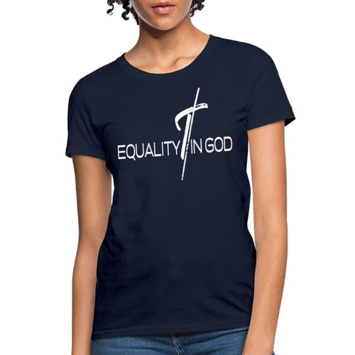 Womens T-shirt - Equality in God Graphic Tee