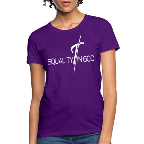 Womens T-shirt - Equality in God Graphic Tee