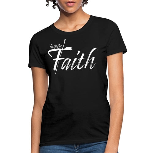 Womens T-shirt - Inspire Faith Tee Graphic Tee