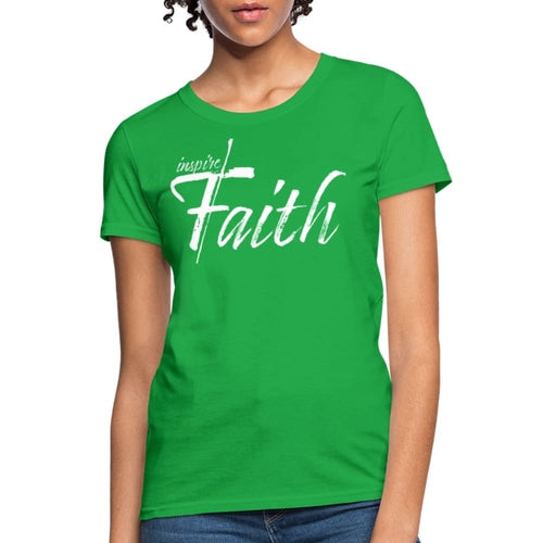 Womens T-shirt - Inspire Faith Tee Graphic Tee