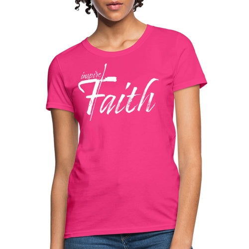 Womens T-shirt - Inspire Faith Tee Graphic Tee