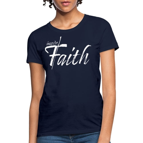 Womens T-shirt - Inspire Faith Tee Graphic Tee