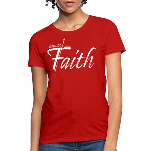 Womens T-shirt - Inspire Faith Tee Graphic Tee