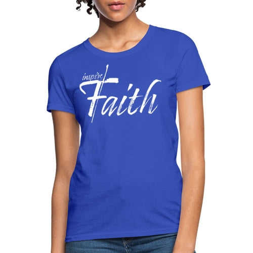 Womens T-shirt - Inspire Faith Tee Graphic Tee
